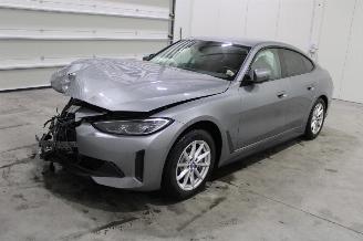 Damaged car BMW i4  2024/9