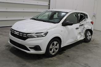 Voiture accidenté Dacia Sandero  2023/10
