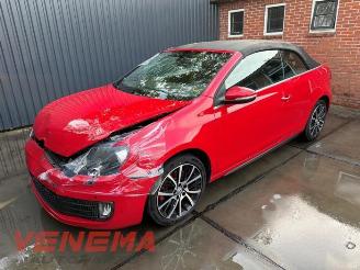 Salvage car Volkswagen Golf Golf VI Cabrio (1K), Cabrio, 2011 / 2016 2.0 GTI 16V 2012/7