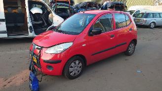 Vrakbiler auto Hyundai I-10 2009 1.1 12v G4HG Rood H4 onderdelen 2009/1