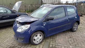 Démontage voiture Renault Twingo 2 2008 1.2i D7FA8 Blauw OV460 onderdelen 2008/1