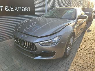 krockskadad bil auto Maserati Ghibli 3.0 V6 Q4 Gran-Lusso Aut / SOFT-CLOSE / MINIMAL DAMAGE 2018/11