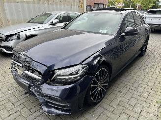 Schadeauto Mercedes C-klasse AMG FACELIFT/PANO/LED/NAVI/PDC/LEDER/SIDE-ASSIST/ 2018/12