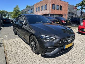 Mercedes C-klasse C220d AMG/RADAR/LEDER/360CAM/BOMVOL SCHADEVRIJ! DAMAGED FREE! picture 1