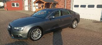 Damaged car Audi A5 Sportback 2.0-TDI Automatik Navi Xenon Led-Achterlichten Stoelverwarming Climatecontrol CruiseControl trekhaak 18-inch Audi velgen 2016/2