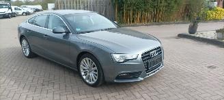 Unfallwagen Audi A5 Sportback 2.0-TDI Automaat Navi Xenon Led Climatecontrol CruiseControl Stoelverwarming Lichtautomaat Regensensor pdc Control 18-inch audi velgen Afneembare trekhaak 2016/2