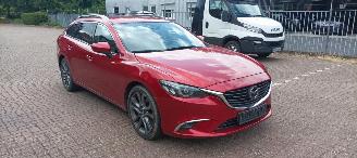 Mazda 6 2.2-diesel 175pk 4x4 Automaat Full-Led Full-Leder Memory Navi Head-up Blindspot systeem Bose-sound Climatecontrol CruiseControl radar Stoelverwarming Lichtautomaat Privacyglas keyless Entry trekhaak Parkeersensoren 19-inch mazda velgen picture 12