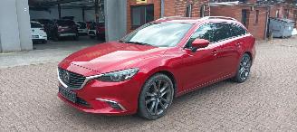 Mazda 6 Executive Line 2.2 Automatik 4x4 Full-Leder Full-Led Navi JBL-audio headup Display keyless Entry trekhaak Blindspot systeem Climatecontrol CruiseControl met radar picture 9