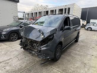 skadebil auto Mercedes Vito 116 CDI 4X4 9G-TRONIC EXTRA LANG 163 PK -CRUISE-CAMERA 2021/6