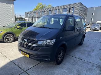 Voiture accidenté Volkswagen Transporter 2.0 TDI L1H1 DSG PERSONEN BUS -NAVI 2021/9