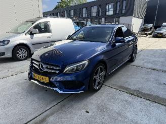 Schadeauto Mercedes C-klasse C180 AMG LEASE EDITION - NAVI - CAMERA - LEDER 2017/2