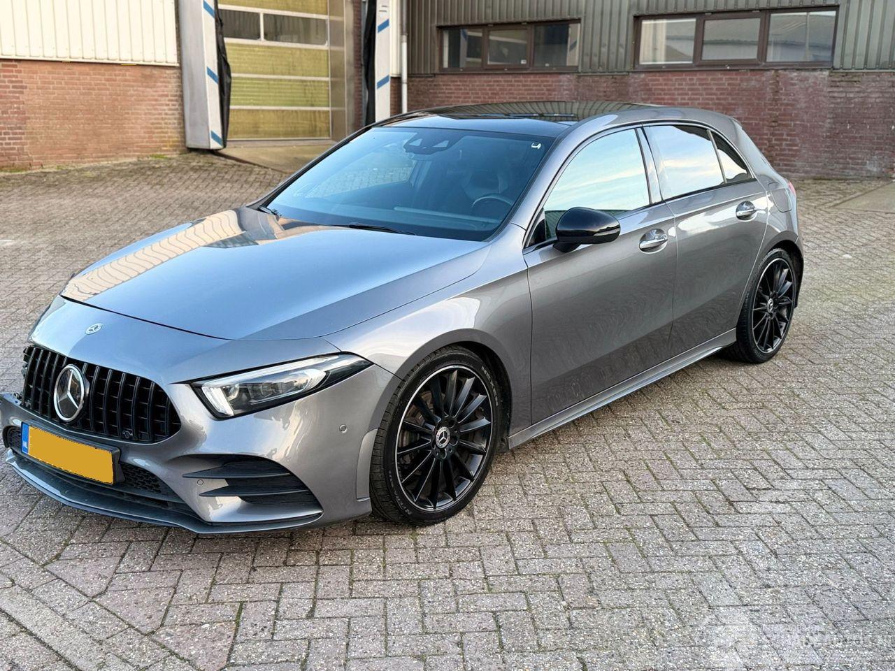 Mercedes A-klasse 200D AMG Pakket Pano Burnmester Memory
