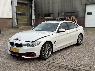 uszkodzony samochody osobowe BMW 4-serie 420D 190Pk Centiennial High Executive Schuifdak Head-Up 2017/1