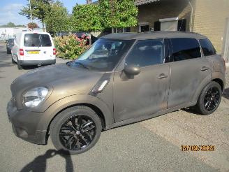 uszkodzony samochody osobowe Mini Countryman 2.0 COOPER SD AUTOMAAT ALL4 CLIMA NAVI LEDER PANO 2013/2