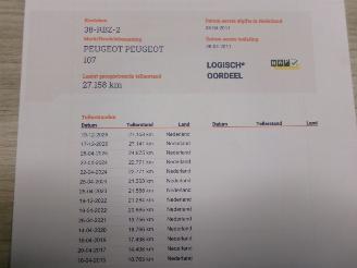 Peugeot 107 1.0 -12V XS AIRCO ORGINEEL 27.158 KM picture 21