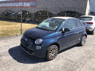 skadebil auto Fiat 500  1.2 CABRIO  LOUNGE 2018/1