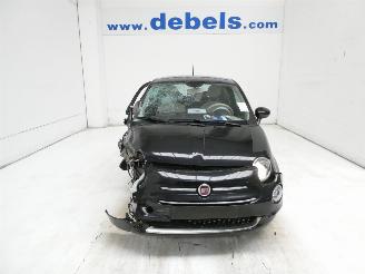 uszkodzony samochody osobowe Fiat 500 1.0 2021/2
