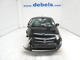 Vaurioauto  passenger cars Fiat 500 1.0 2021/2