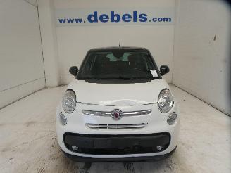Vaurioauto  passenger cars Fiat 500L 1.6D LOUNGE 2016/3