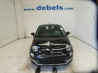 Damaged car Fiat 500  2024/6