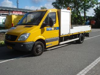 krockskadad bil bedrijf Mercedes Sprinter 515CDI AUTOMAAT PICK-UP AIRCO 2012/6