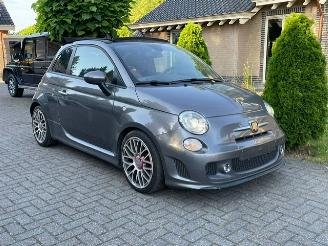 Vaurioauto  passenger cars Fiat 500C ABARTH 595 TURISMO AUTO LEDER 118 kw 2013/2
