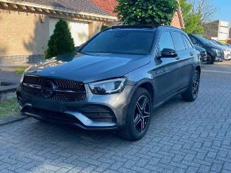 krockskadad bil auto Mercedes GLC 200d 4MATIC AMG LINE PANO NIGHT LED 2020/9