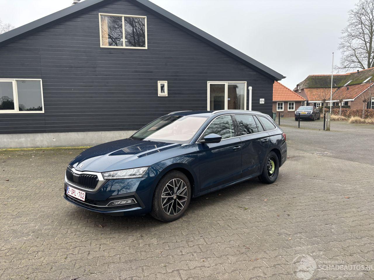 Skoda Octavia AUTOMAAT HYBRIDE NAVI CLIMA VIRT DASH CAMERA TREKHAAK LED B.J 12-2024