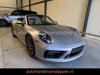 Damaged car Porsche 911 Carrera 4 S Cabriolet -992- GT Silver 2019/11