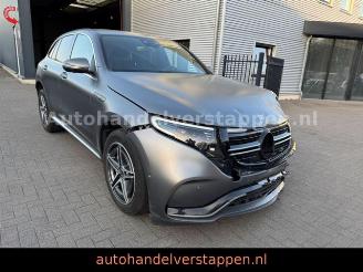 Schadeauto Mercedes EQC 400 4Matic AMG Sport 300KW Grau Magno 2022/12