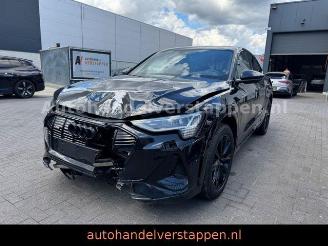 Damaged car Audi E-tron Sportback 55 Quattro S line Panorama 2021/11