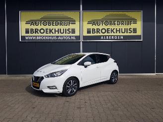 uszkodzony samochody osobowe Nissan Micra 0.9 IG-T N-Connecta 2018/6