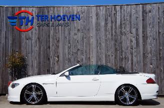 krockskadad bil auto BMW 6-serie 650i Cabrio Airco Cruise Navi Stoelverwarming 270KW Euro 4 2006/1
