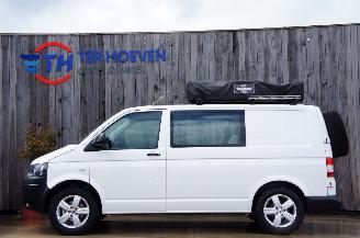 skadebil auto Volkswagen Transporter T5 2.0 TDi L1H1 Dubbel Cabine Daktent! Trekhaak 75KW Euro 5 2014/1