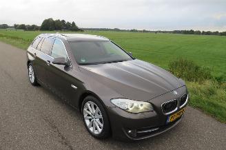 krockskadad bil auto BMW 5-serie 520 D High Executive 184pk Automaat 240.000km schuifdak leer navie vol optie 2012/4