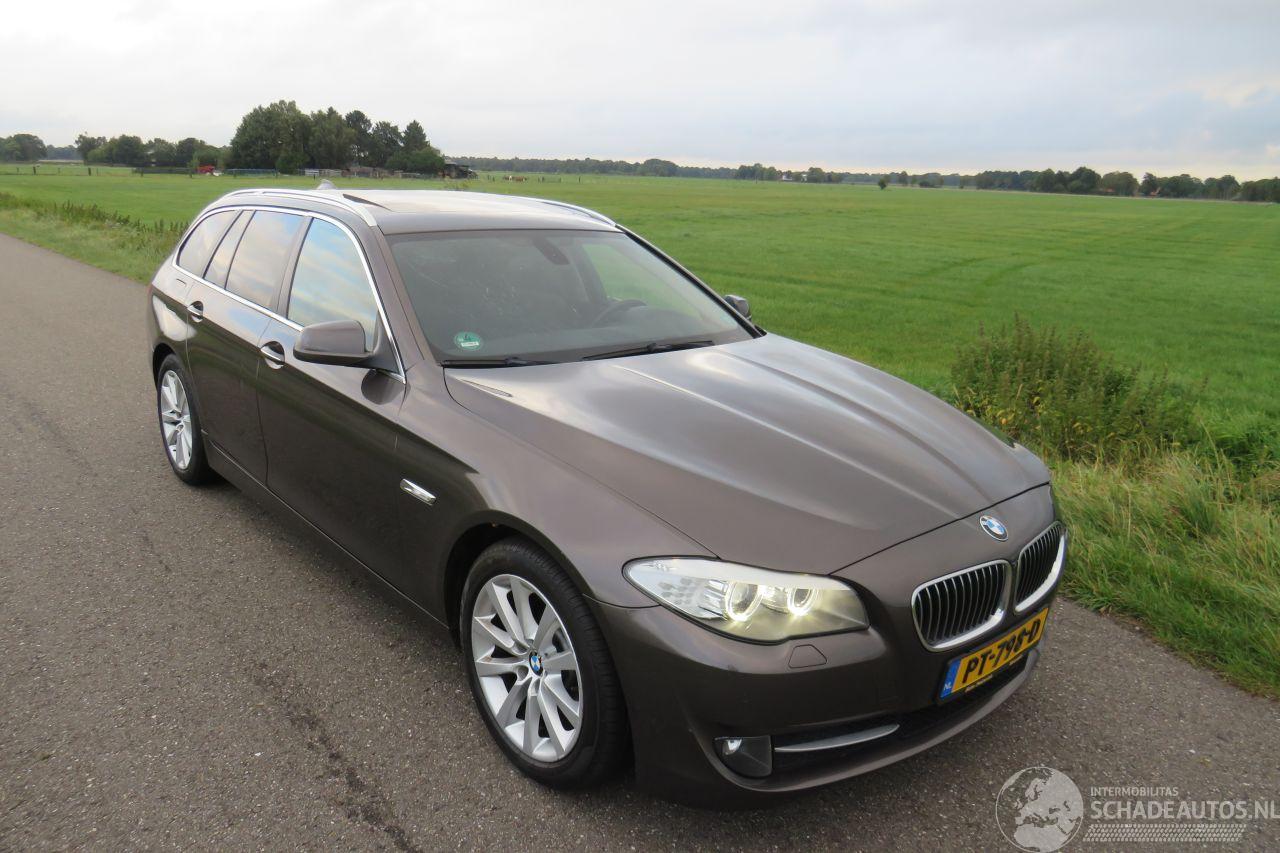BMW 5-serie 520 D High Executive 184pk Automaat 240.000km schuifdak leer navie vol optie