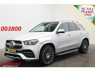 damaged passenger cars Mercedes GLE 300d AMG 4MATIC Pano Luft Burmester ACC Memory 2019/8