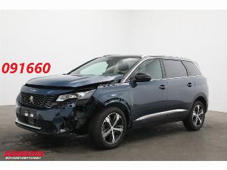 krockskadad bil auto Peugeot 5008 1.2 PureTech AUT GT 7-zitter ACC Clima Navi Apple/Android Virtual Camera PDC 2023/1