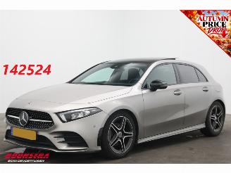 krockskadad bil auto Mercedes A-klasse 180 AMG Pano Navi SHZ Virtual Camera PDC AHK 2019/9