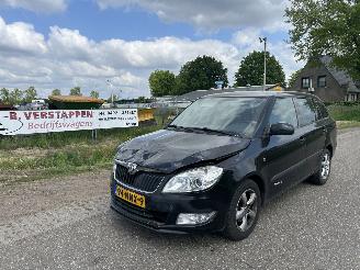 Coche accidentado Skoda Fabia 1.2 TDI Greenline airco 2010/10