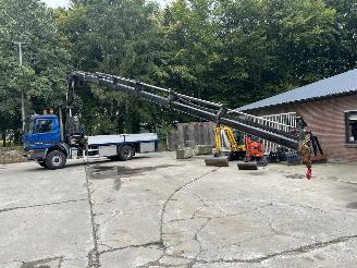 Mercedes Actros 1831 AK 4x4 Open laadbak met zware Palfinger laadkraan picture 33