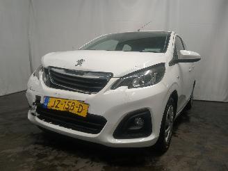 uszkodzony samochody osobowe Peugeot 108 108 Hatchback 1.0 12V (1KRFE(CFB)) [51kW]  (05-2014/...) 2016/7