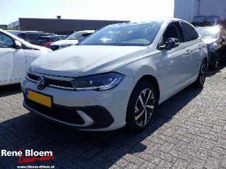 krockskadad bil auto Volkswagen Polo 1.0 TSI Life 95pk Navi Airco 2024/4